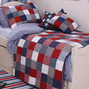 Win a boys McKenzie bedspread and matching pillowsham!